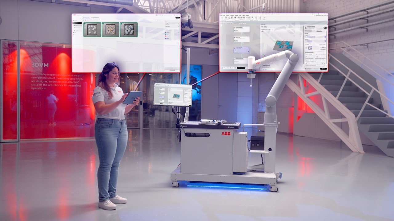 不会训AI模型也能给机器人装“眼睛”:ABB推出AI Robot Trainer,调试时间最多缩短90%